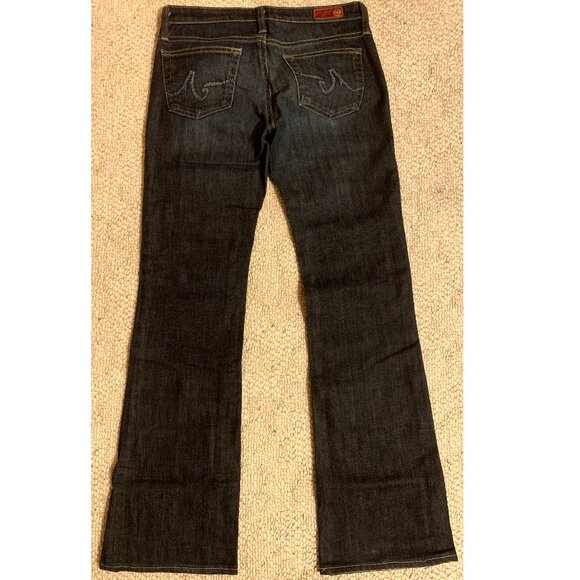 AG Adriano Goldschmied The Angel Bootcut Dark Wash Women's Denim Jeans Size 26R - Picture 5 of 11